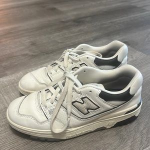 New Balance 550 sea salt black sneakers